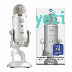 Blue 💙 Yeti #1 USB Mic Streaming Music Recording Audio Production & More